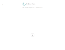 Tablet Screenshot of drjamestriana.com